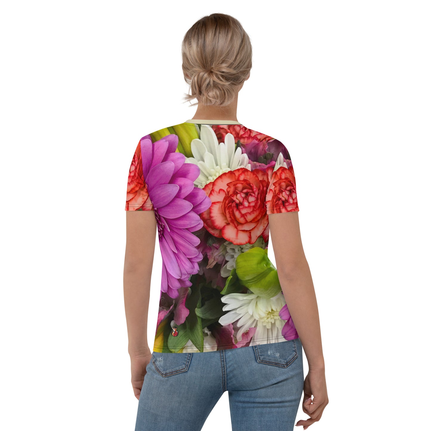 Snooty Fox Art Women's T-shirt - Spring Floral Print