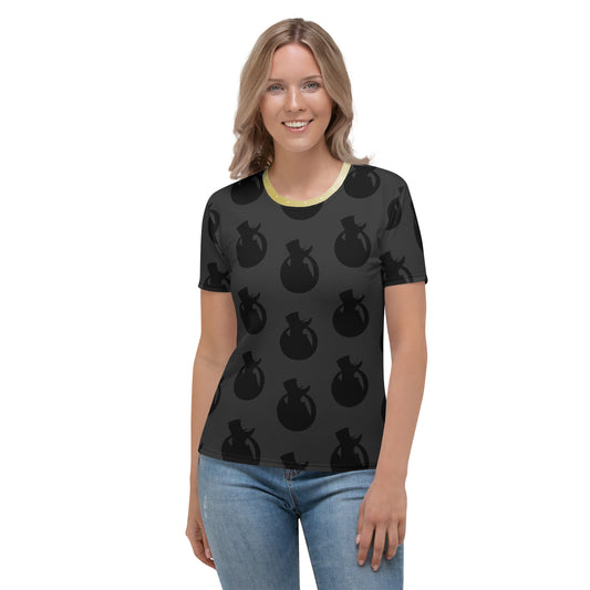 Snooty Fox Art Women's T-shirt - SFA Logo Black