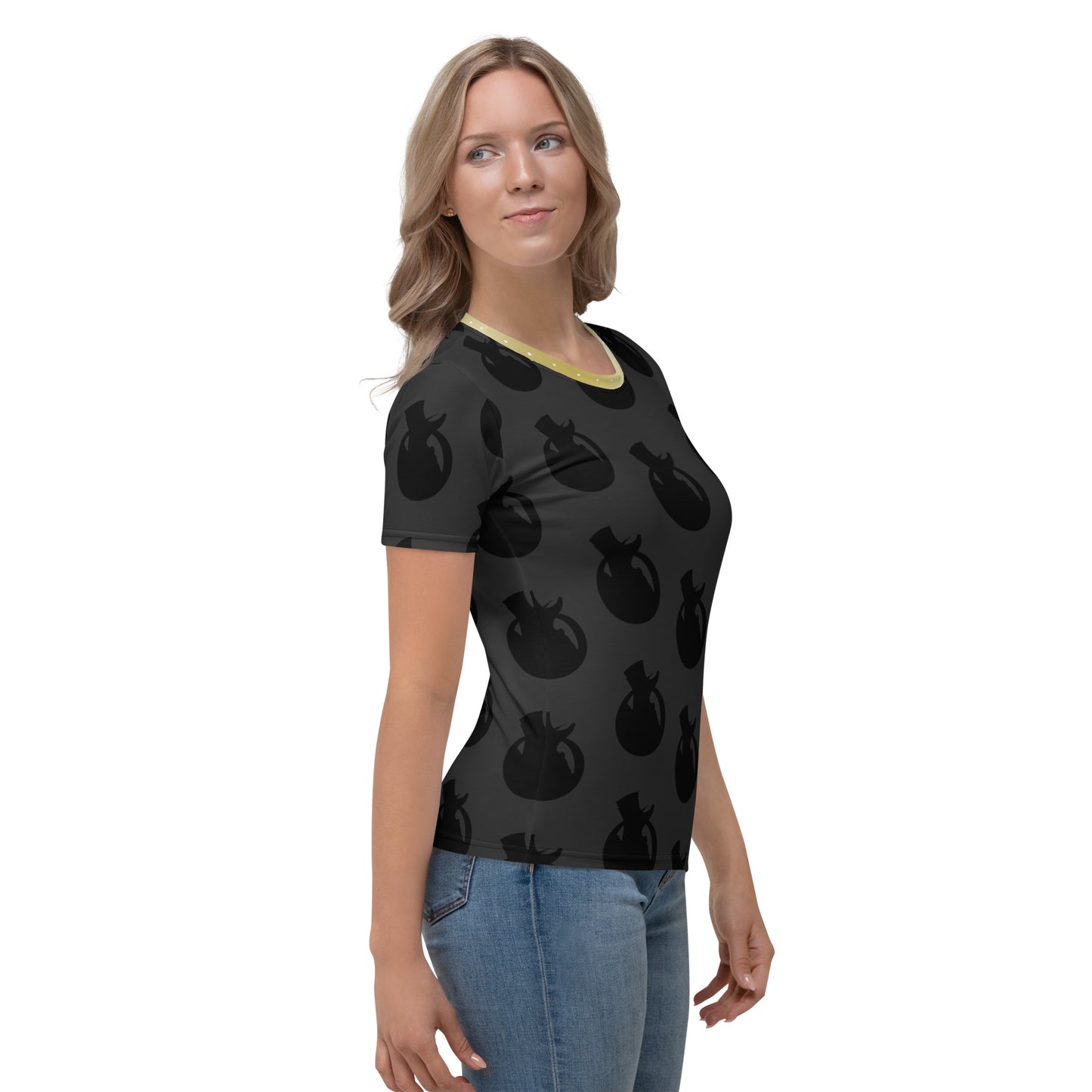 Snooty Fox Art Women's T-shirt - SFA Logo Black