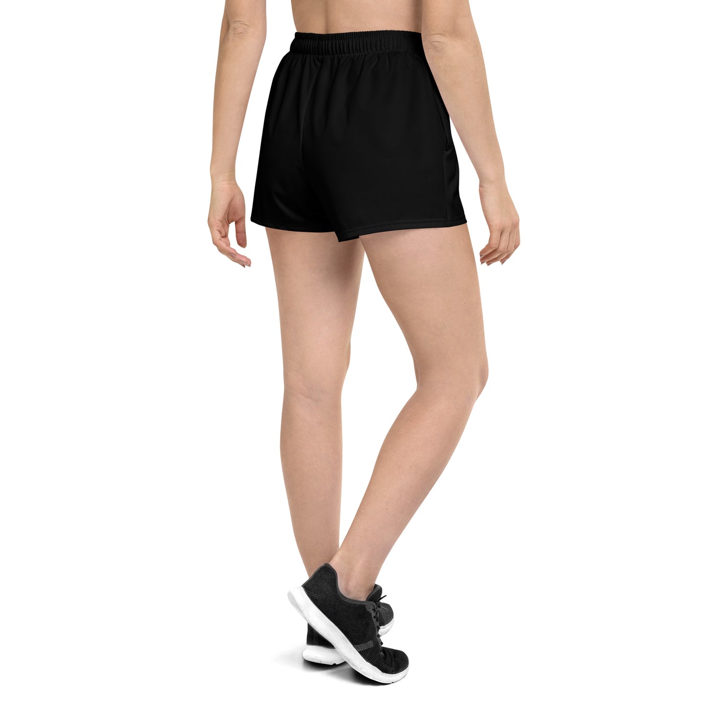 Snooty Fox Art Women’s Athletic Shorts - Gold / White Accent