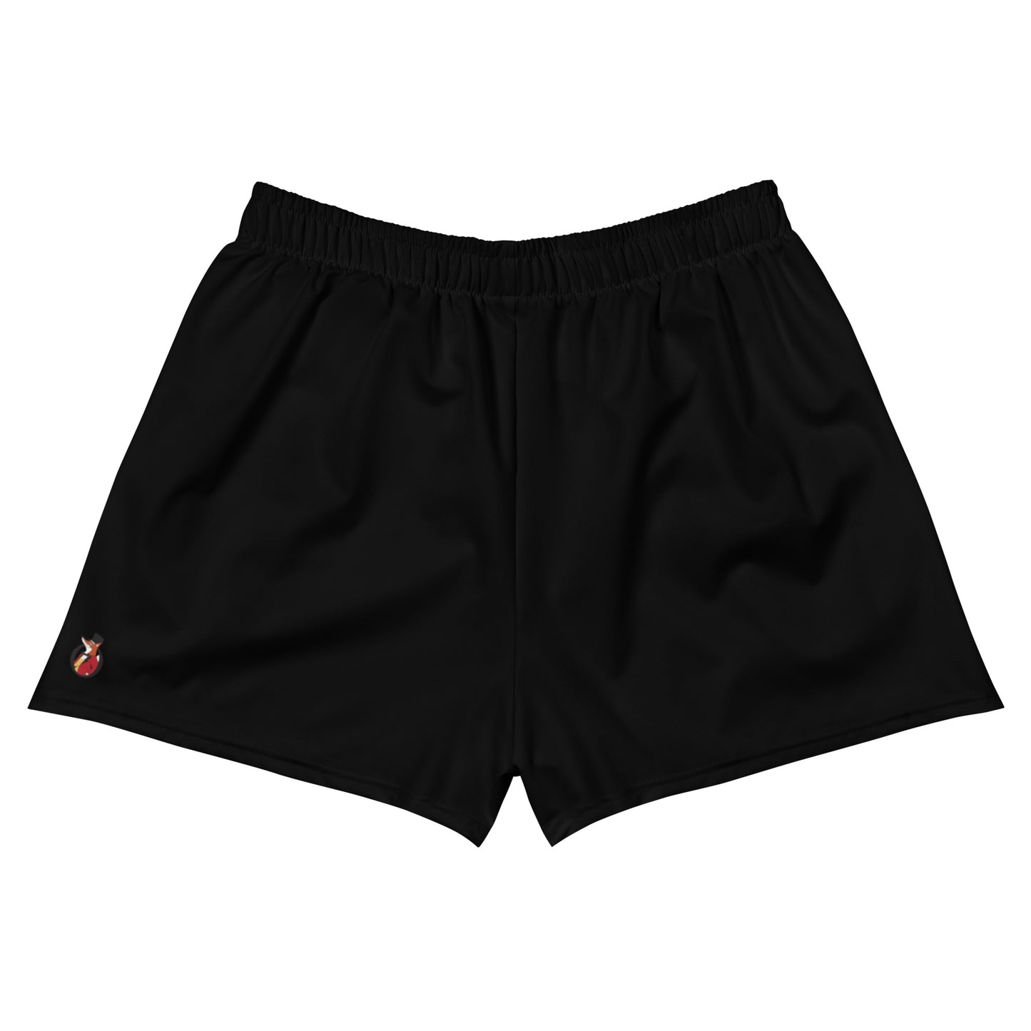 Snooty Fox Art Women’s Athletic Shorts - Gold / White Accent