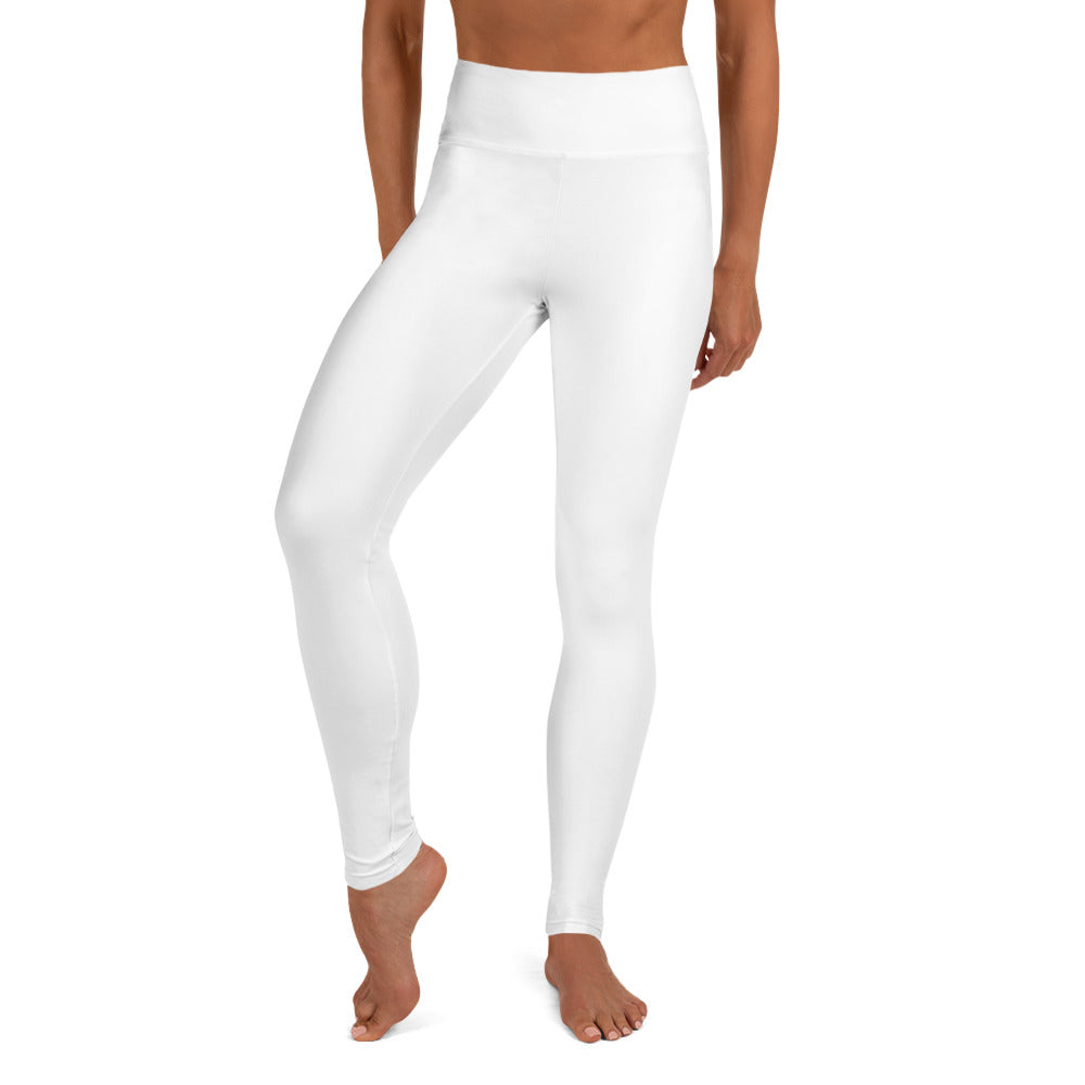 Snooty Fox Art Yoga Leggings - Gold Stripes