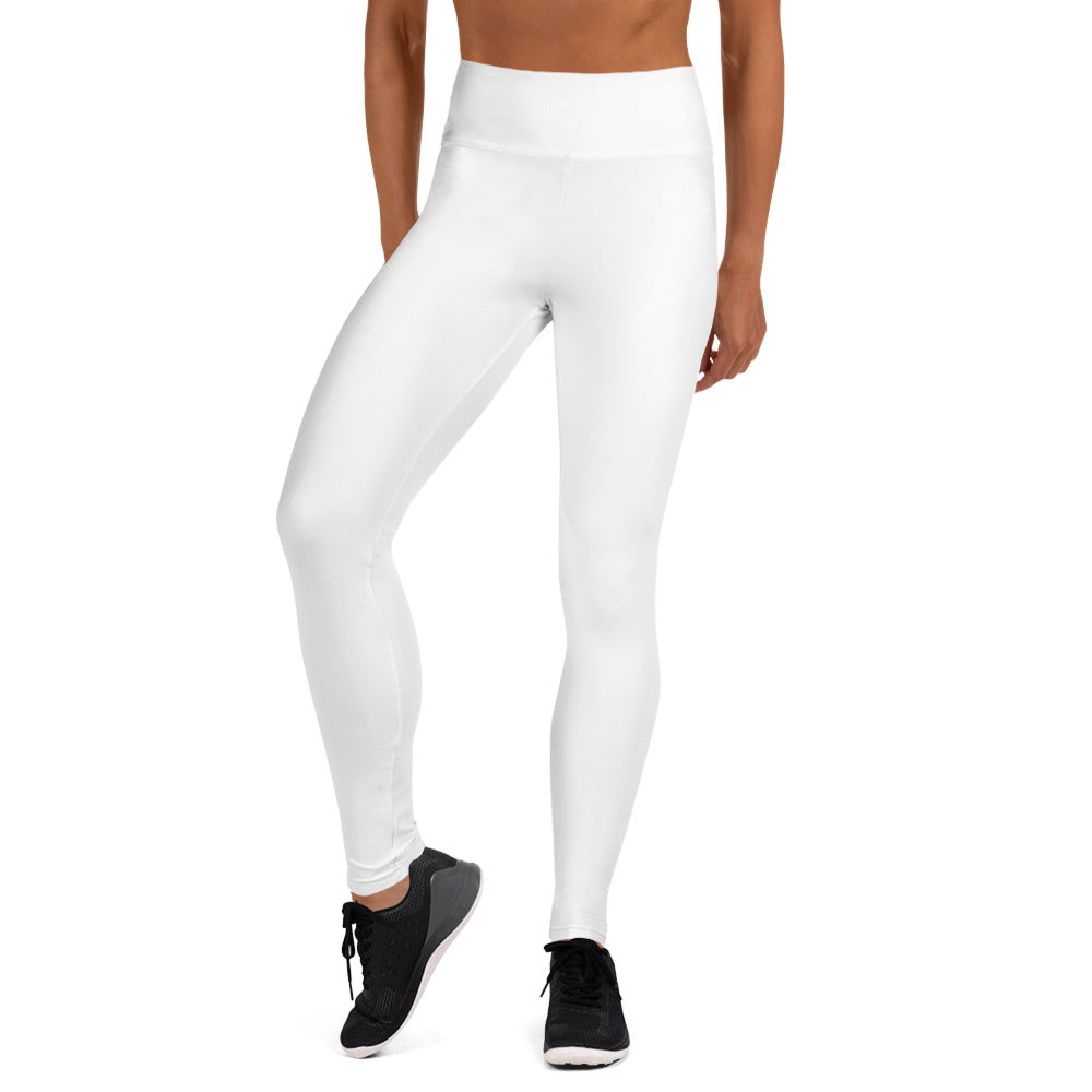 Snooty Fox Art Yoga Leggings - Gold Stripes