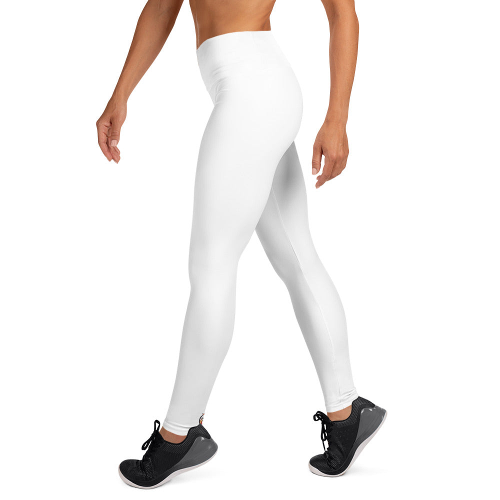 Snooty Fox Art Yoga Leggings - Gold Stripes