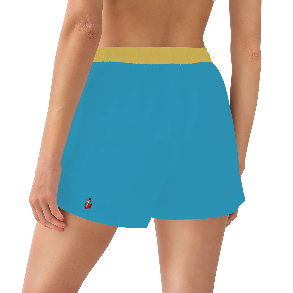 Snooty Fox Art Women's Casual Shorts - Light Blue