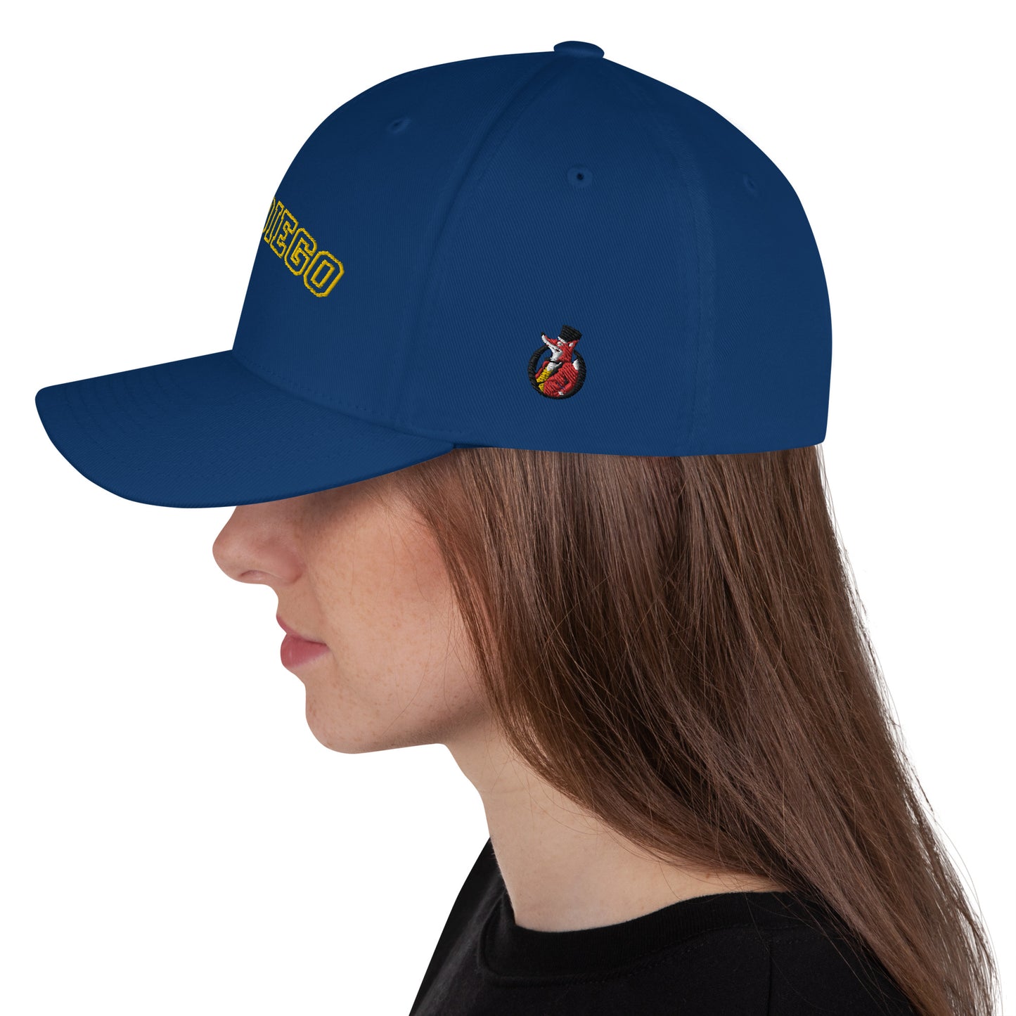 Snooty Fox Art Structured Twill Cap - San Diego