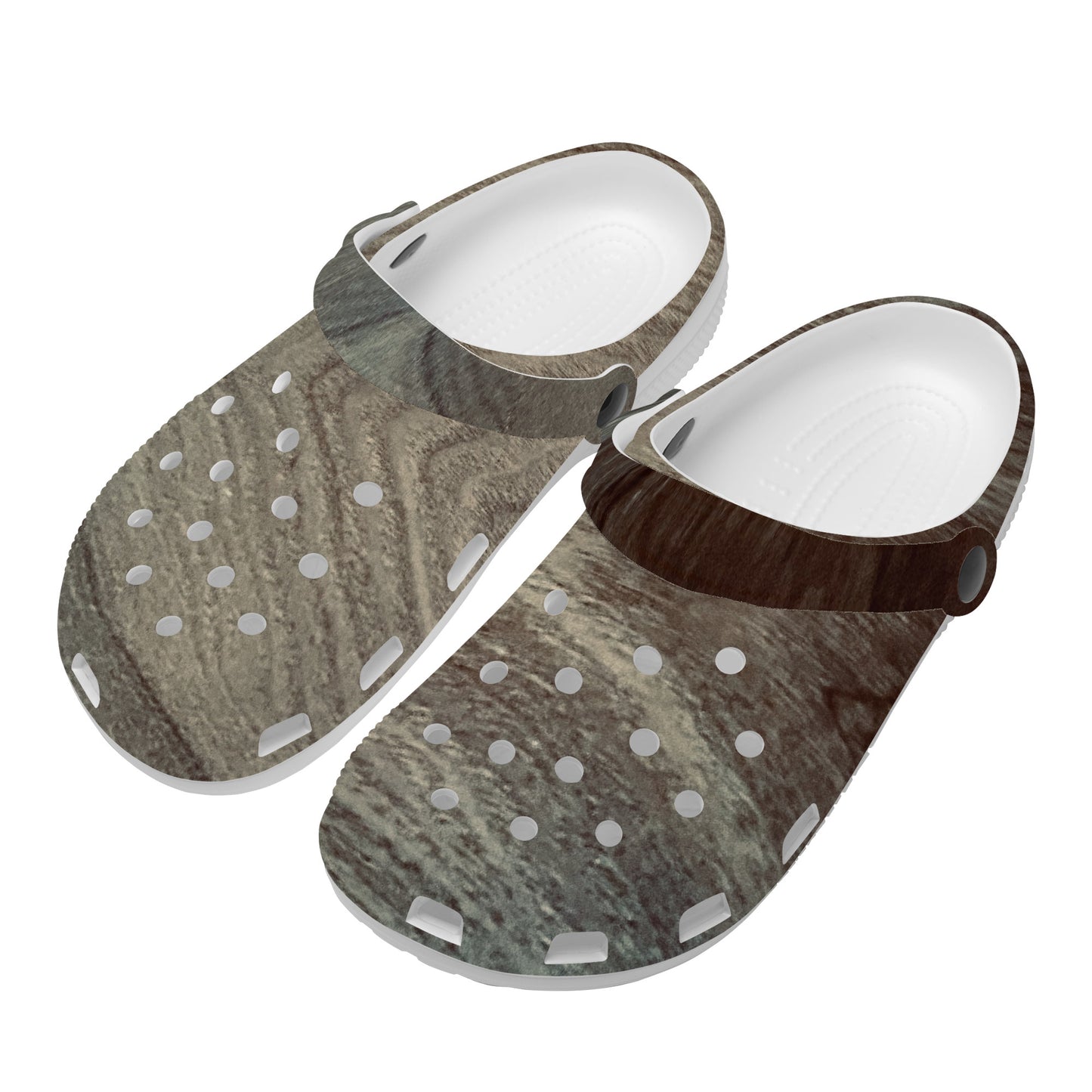 Snooty Fox Art Crocs Clogs - Swirls