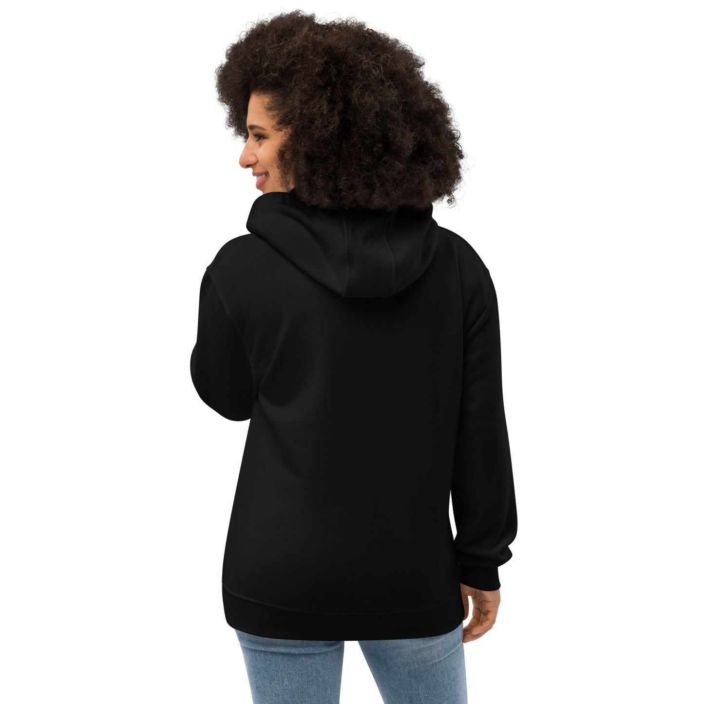 Snooty Fox Art Premium Eco Hoodie - Snooty Fox Art Logo (Black)