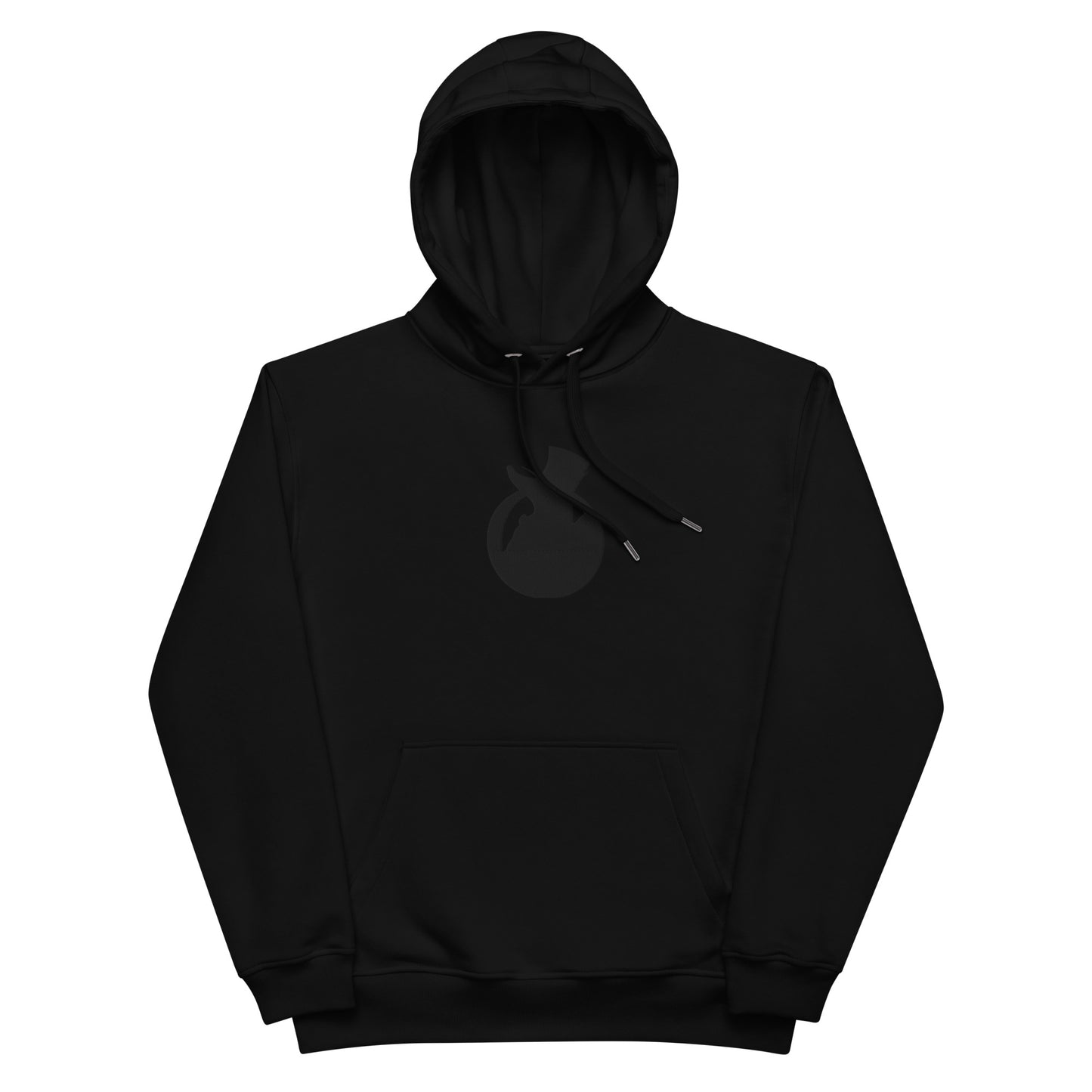 Snooty Fox Art Premium Eco Hoodie - Snooty Fox Art Logo (Black)