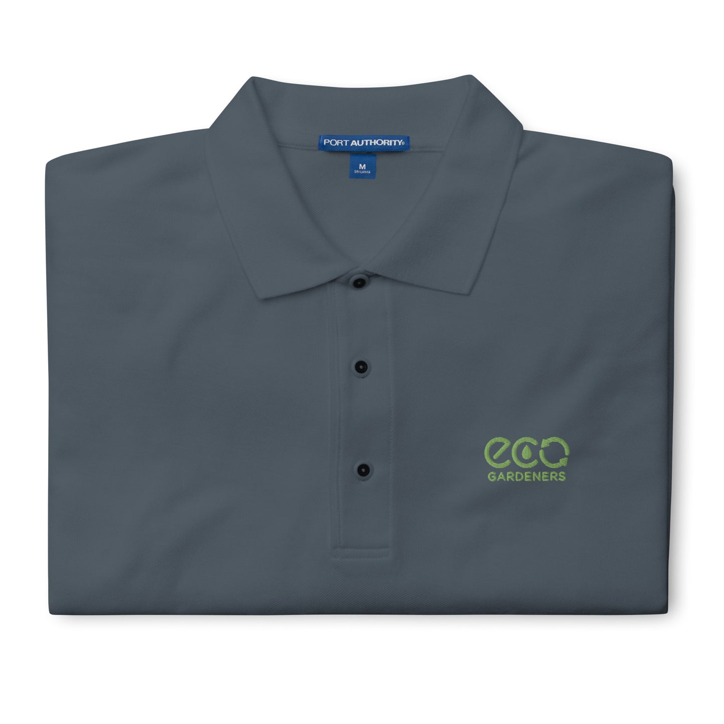 Snooty Fox Art Uisex Premium Polo - Corp Brand Eco Gardeners
