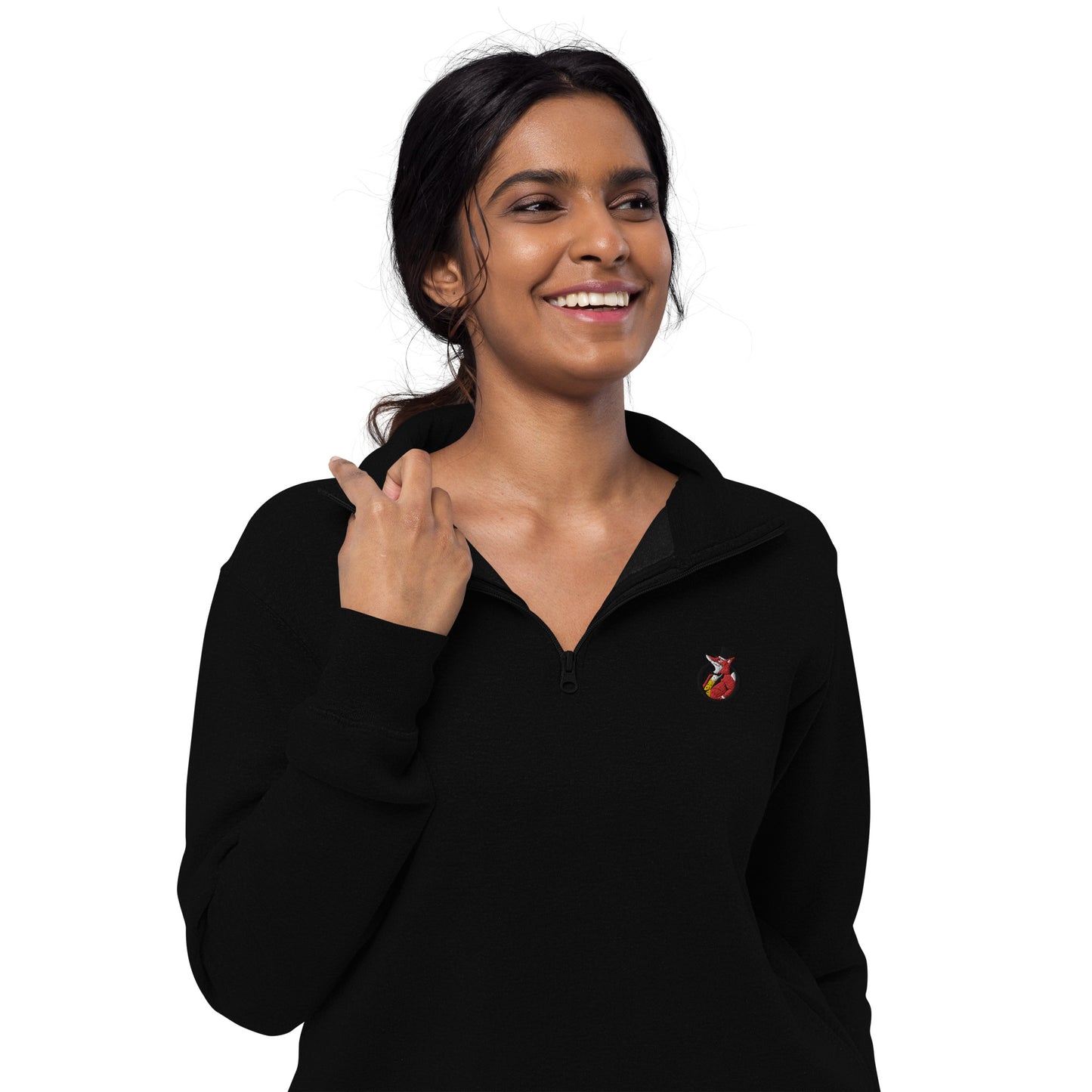 Snooty Fox Art Unisex Fleece Pullover - Snooty Fox Art Logo