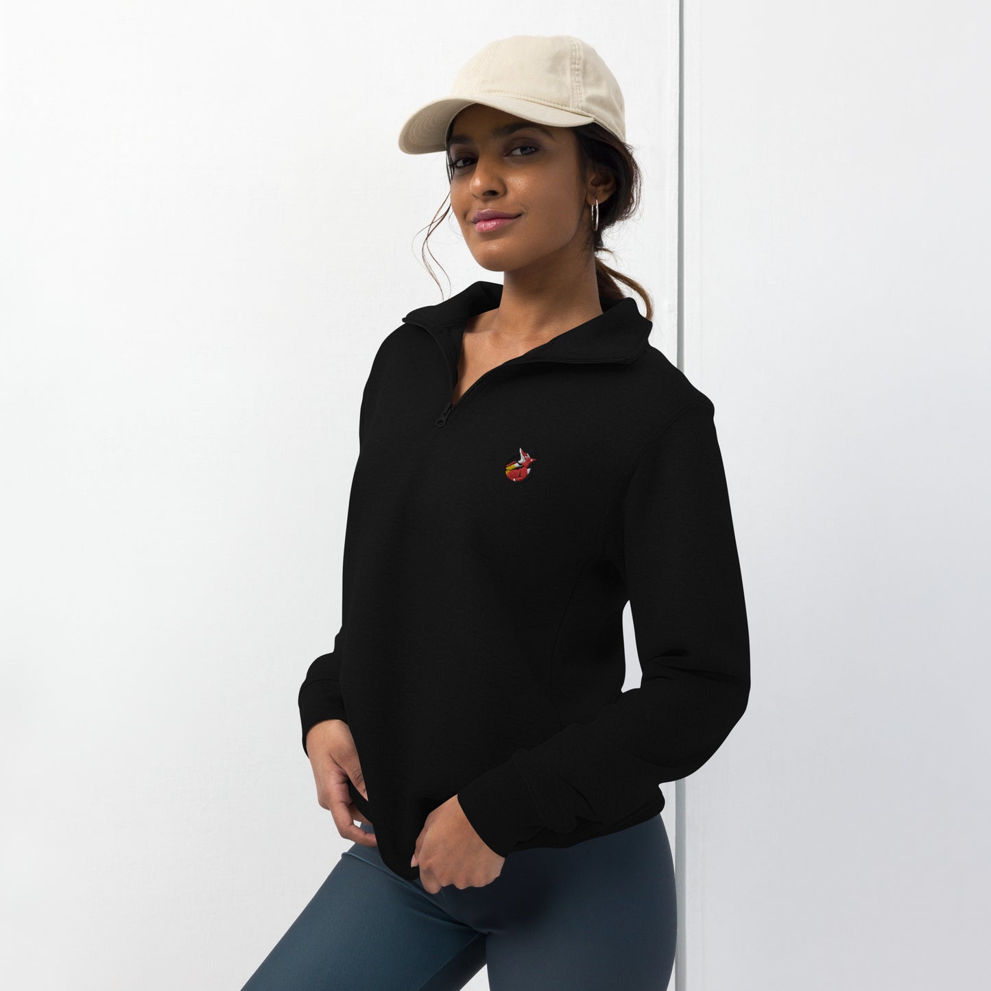 Snooty Fox Art Unisex Fleece Pullover - Snooty Fox Art Logo