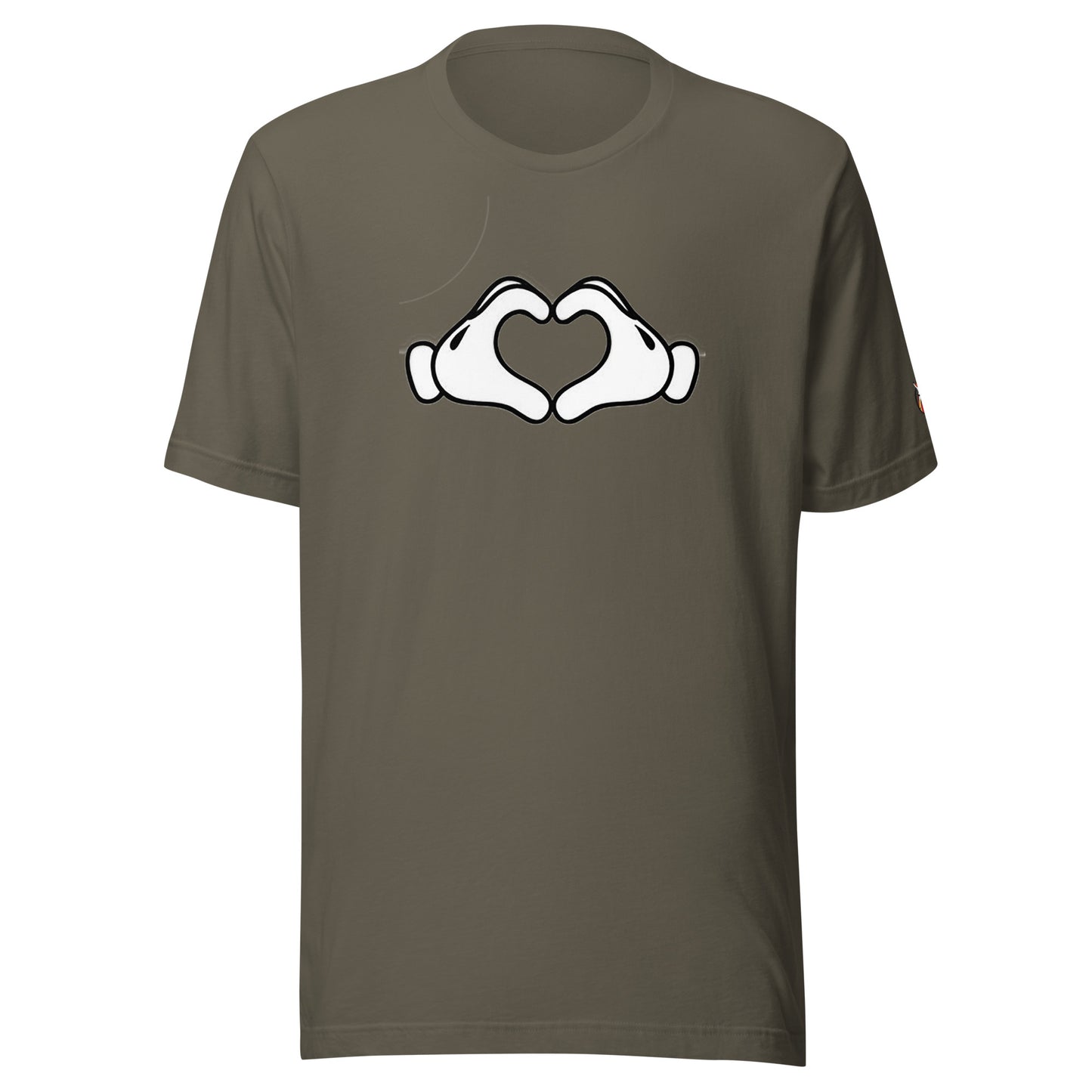 Snooty Fox Art Unisex T-shirt - Love Hands