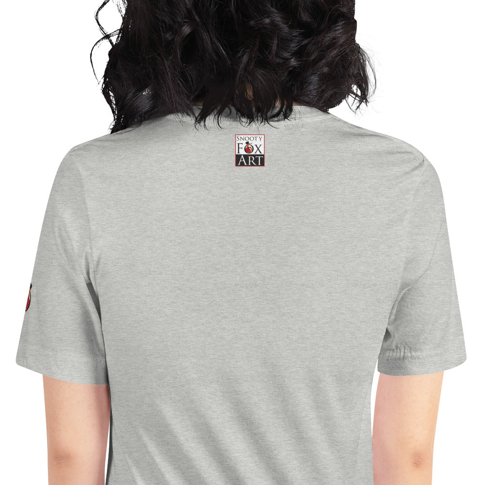 Snooty Fox Art Unisex T-shirt - The Graffiti Collection