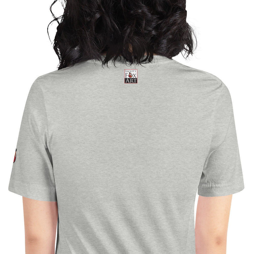 Snooty Fox Art Unisex T-shirt - The Graffiti Collection