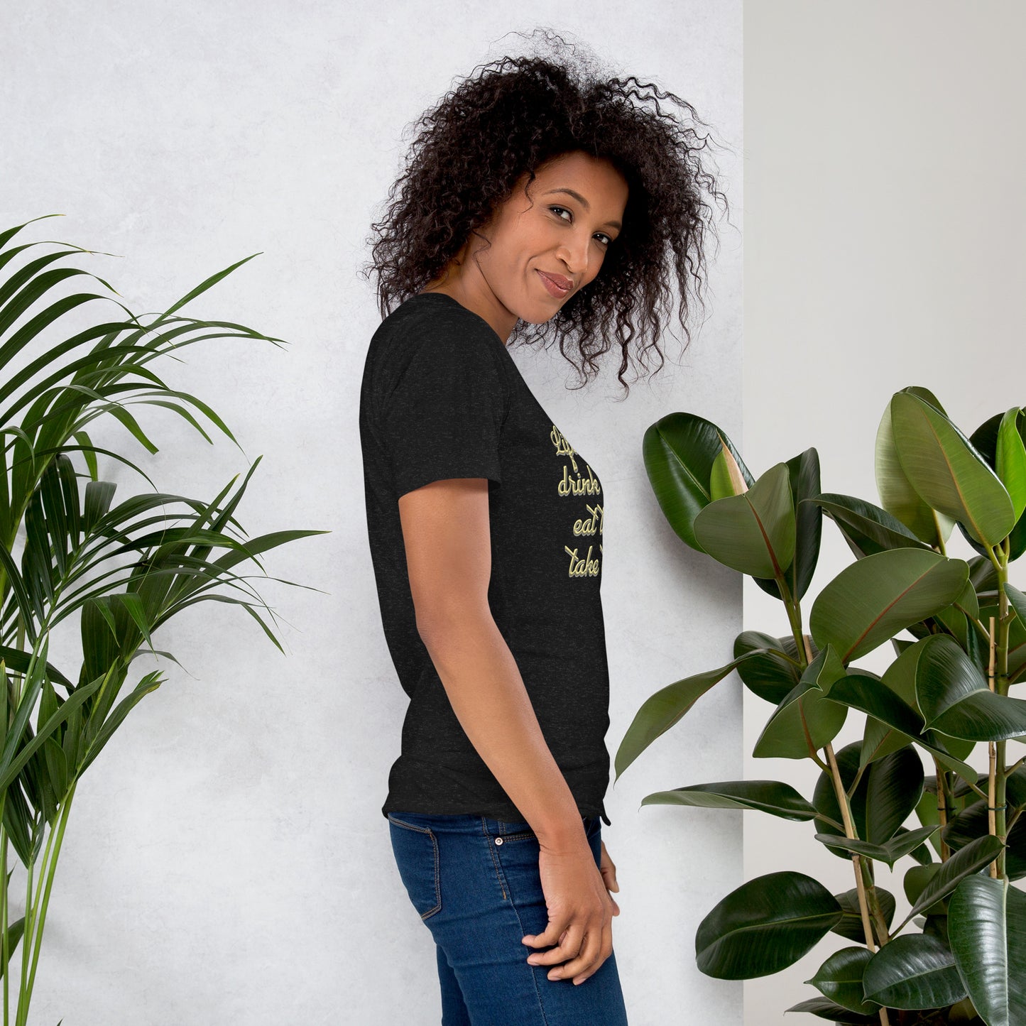 Snooty Fox Art Unisex T-shirt - Life is Short