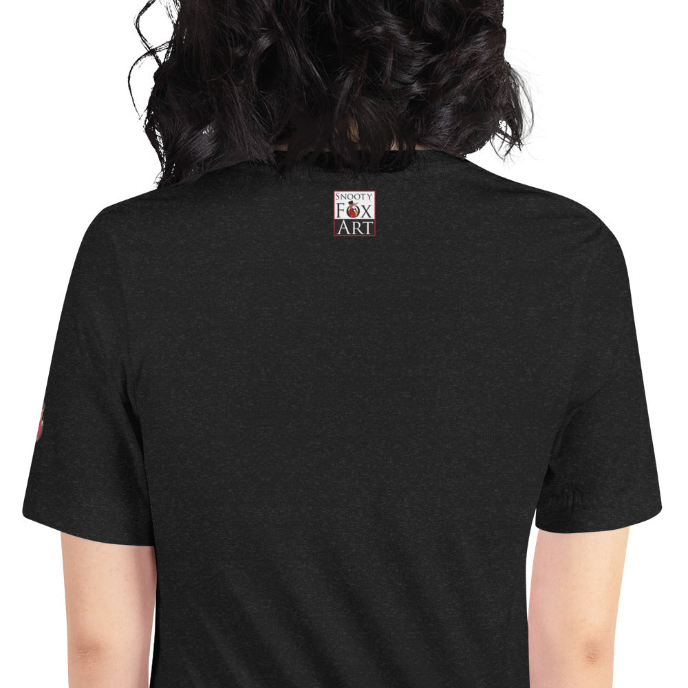 Snooty Fox Art Unisex T-shirt - The Graffiti Collection