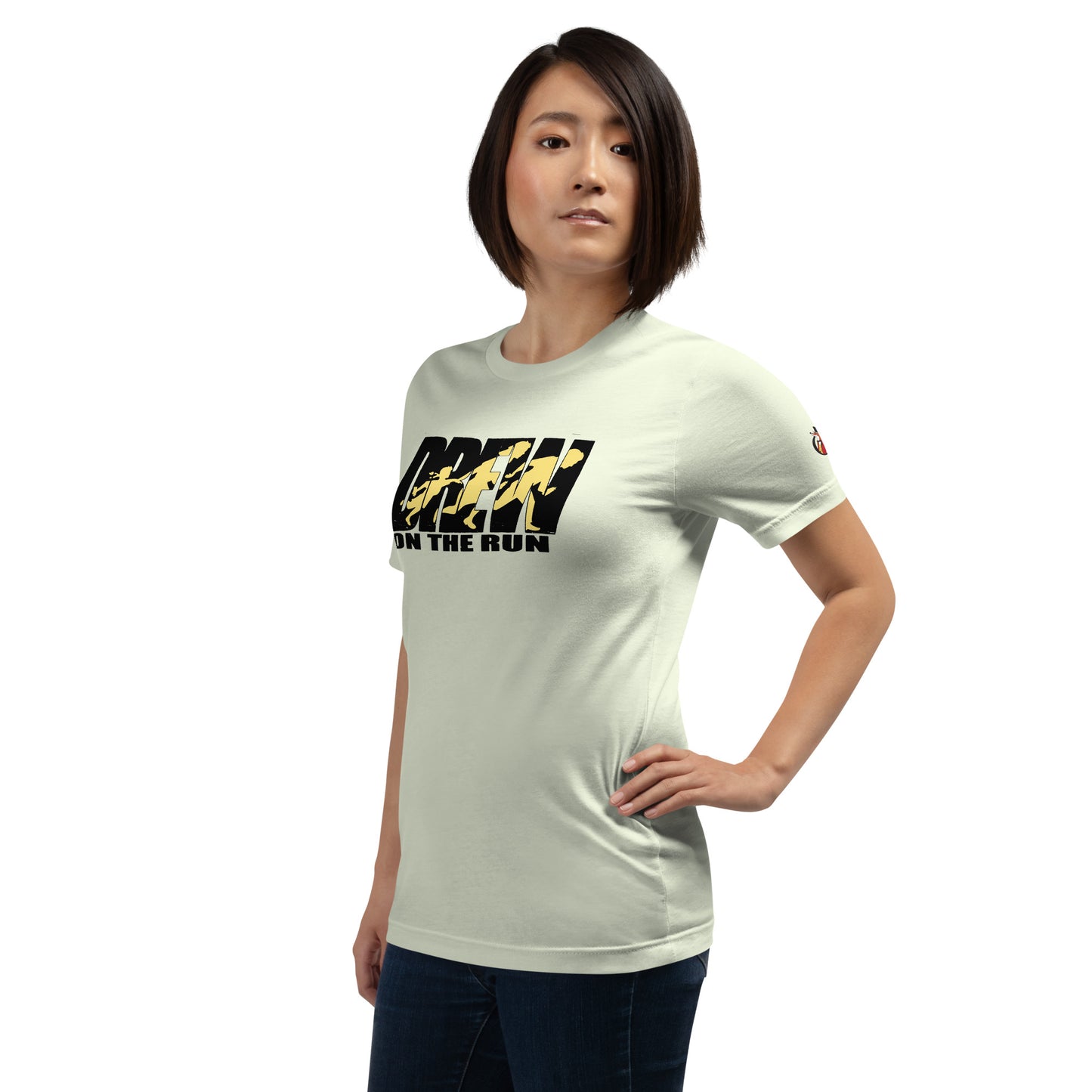 Snooty Fox Art Unisex T-shirt - Graffiti Collection Drew on the Run