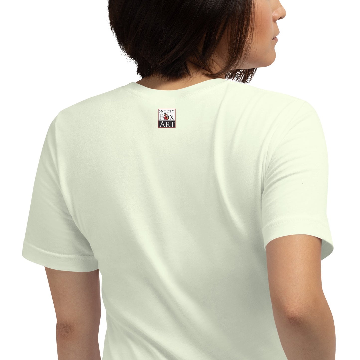 Snooty Fox Art Unisex T-shirt - Graffiti Collection Drew on the Run