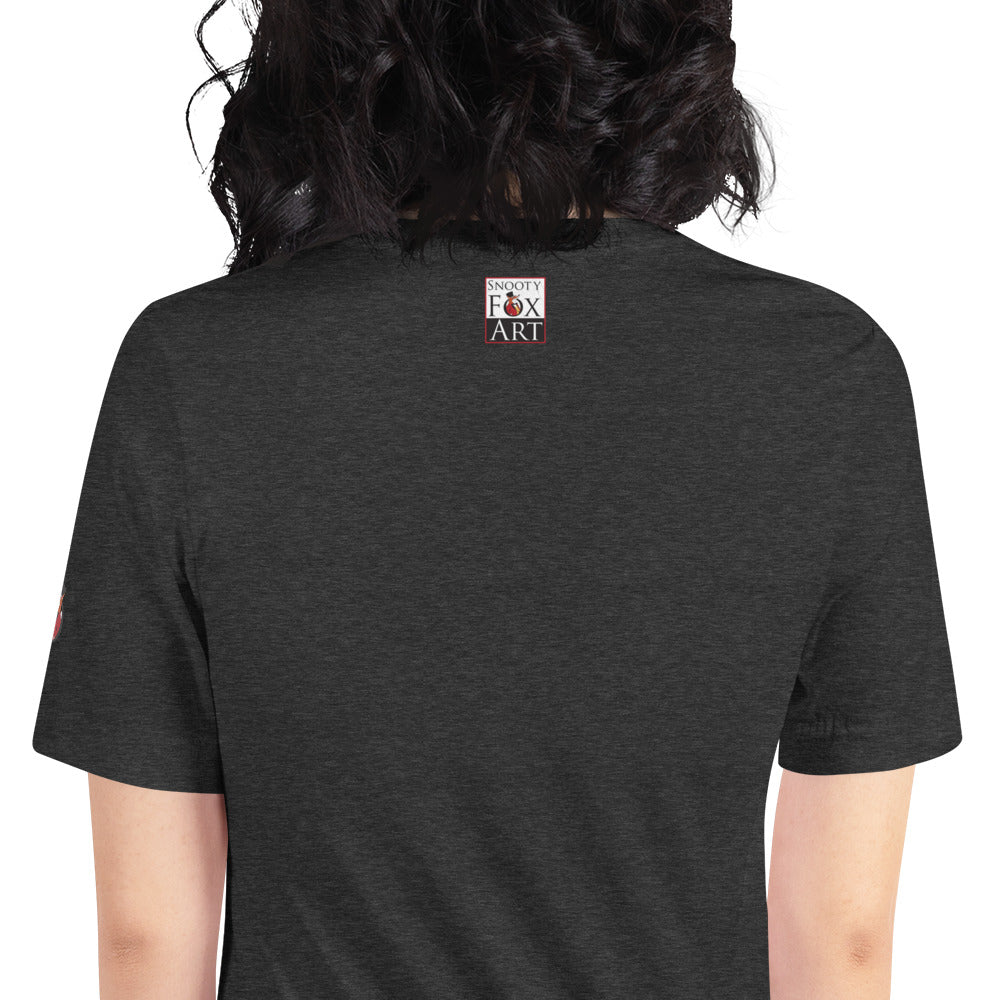 Snooty Fox Art Unisex T-shirt - The Graffiti Collection