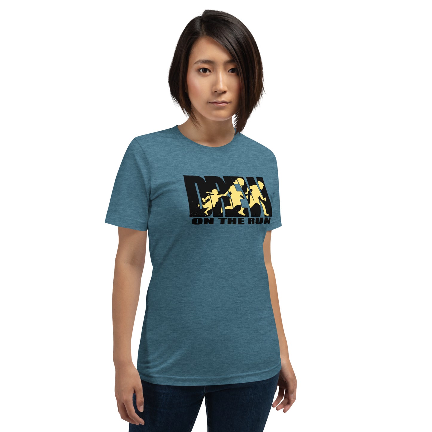 Snooty Fox Art Unisex T-shirt - Graffiti Collection Drew on the Run