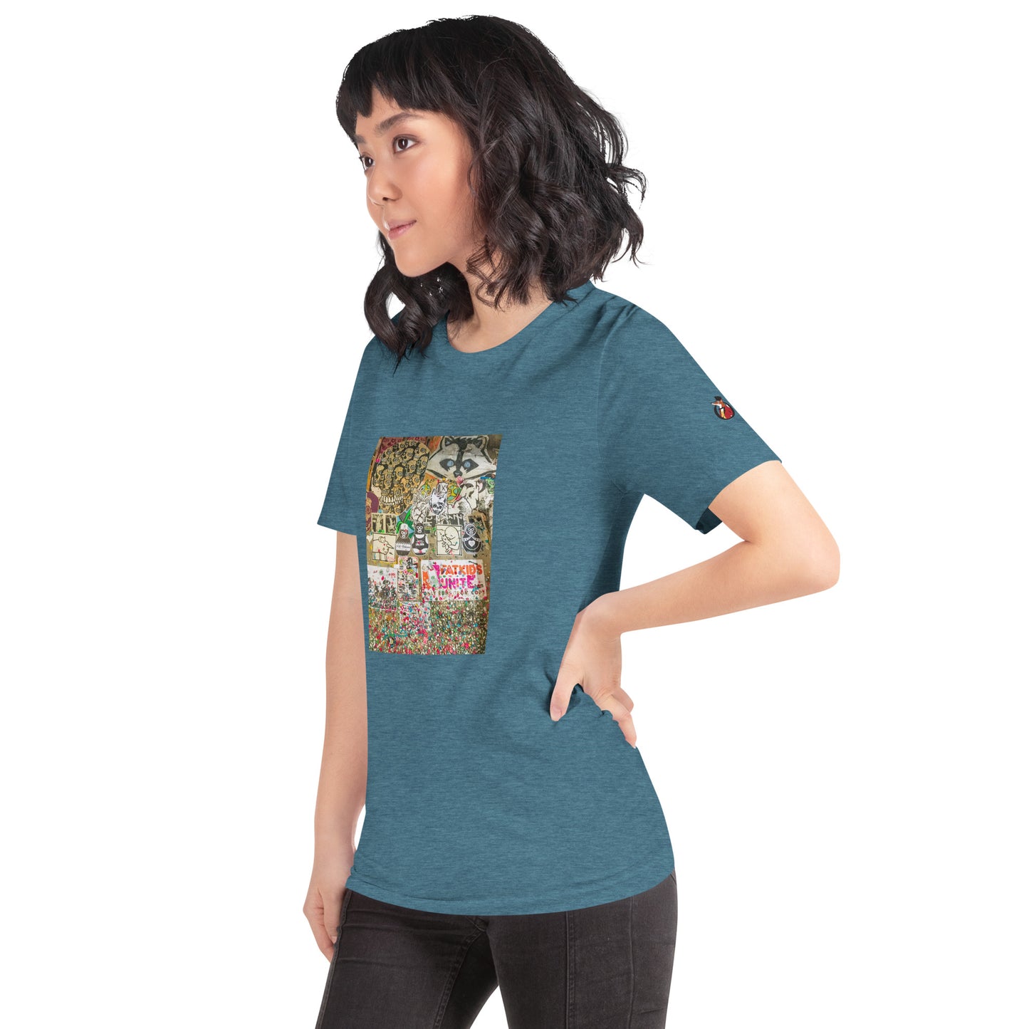 Snooty Fox Art Unisex T-shirt - The Graffiti Collection