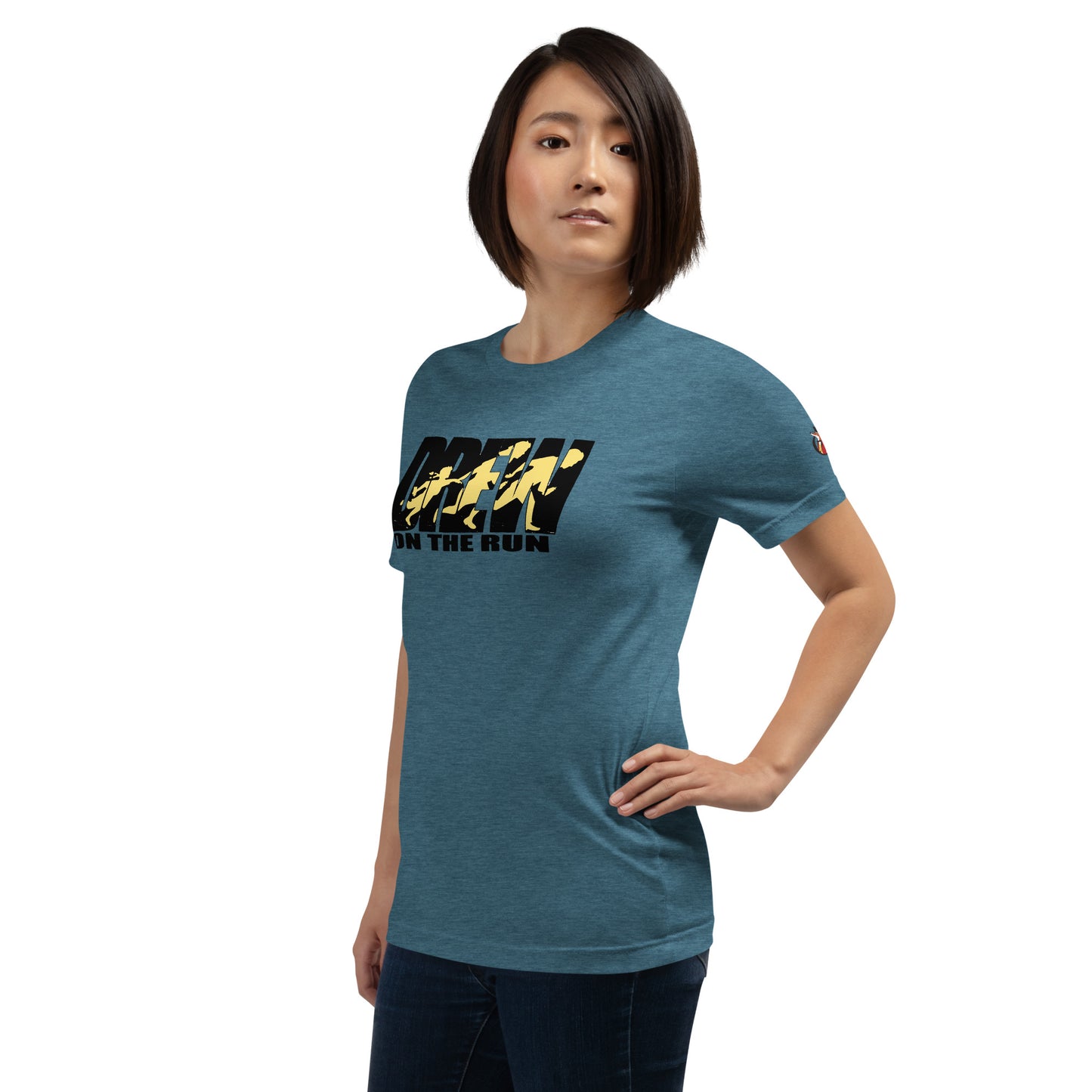 Snooty Fox Art Unisex T-shirt - Graffiti Collection Drew on the Run