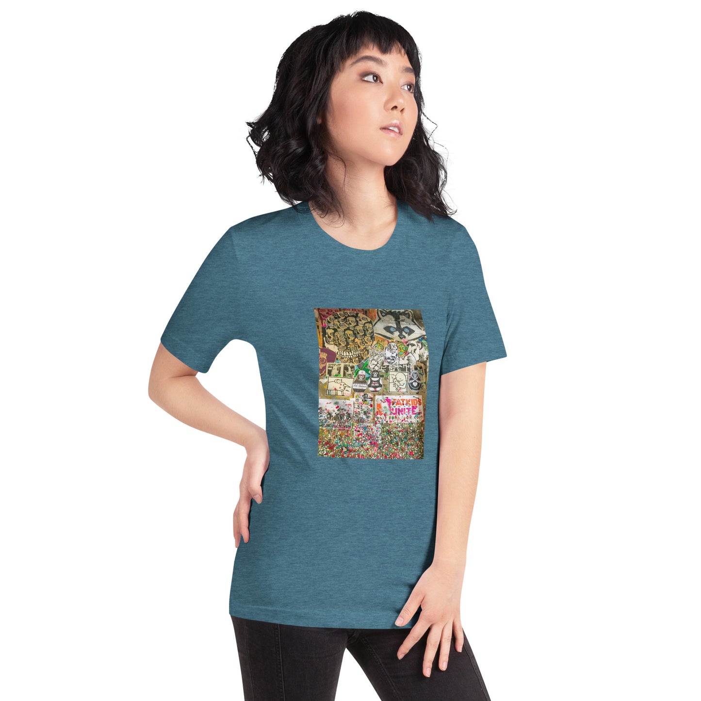 Snooty Fox Art Unisex T-shirt - The Graffiti Collection