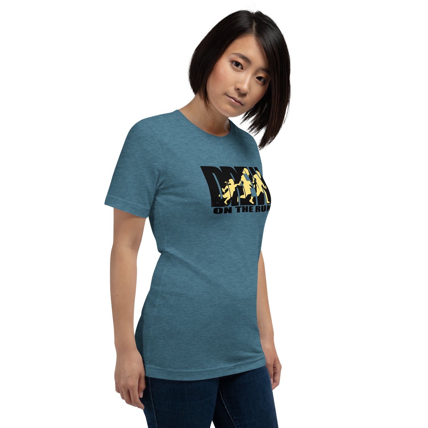 Snooty Fox Art Unisex T-shirt - Graffiti Collection Drew on the Run