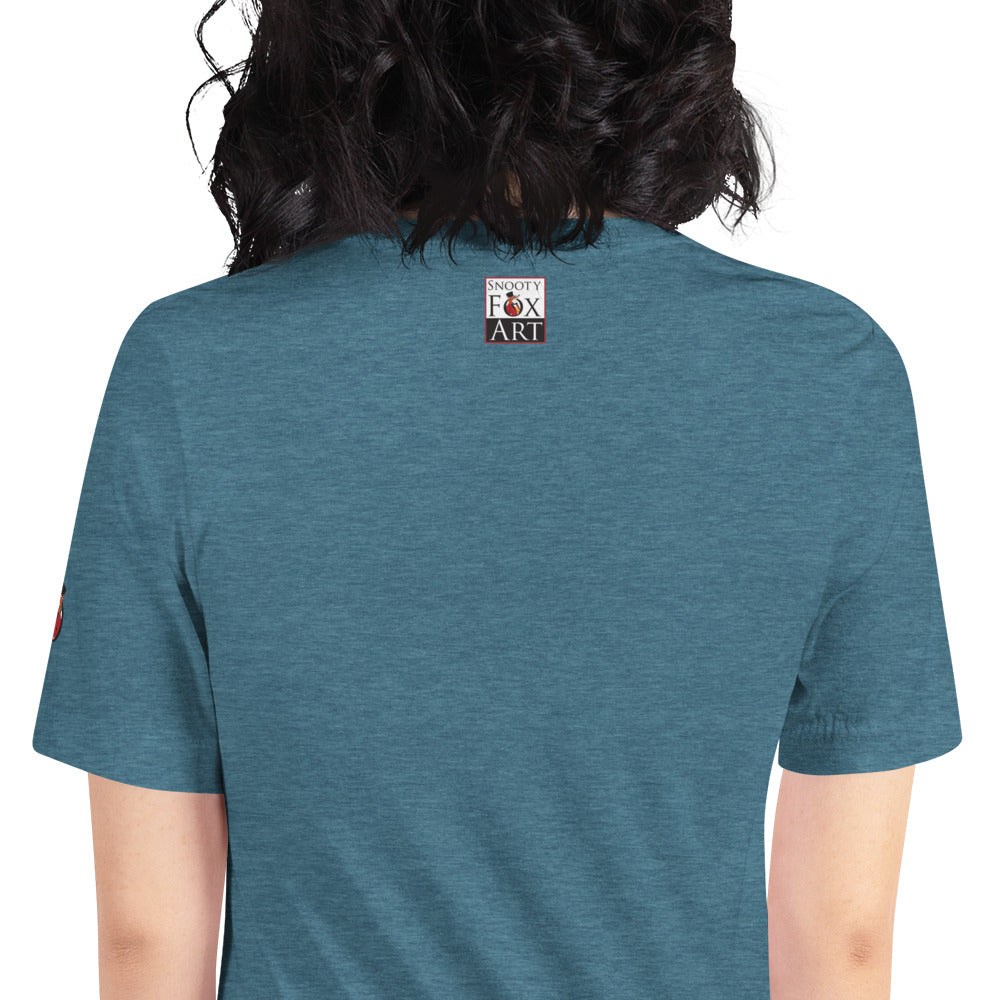 Snooty Fox Art Unisex T-shirt - The Graffiti Collection