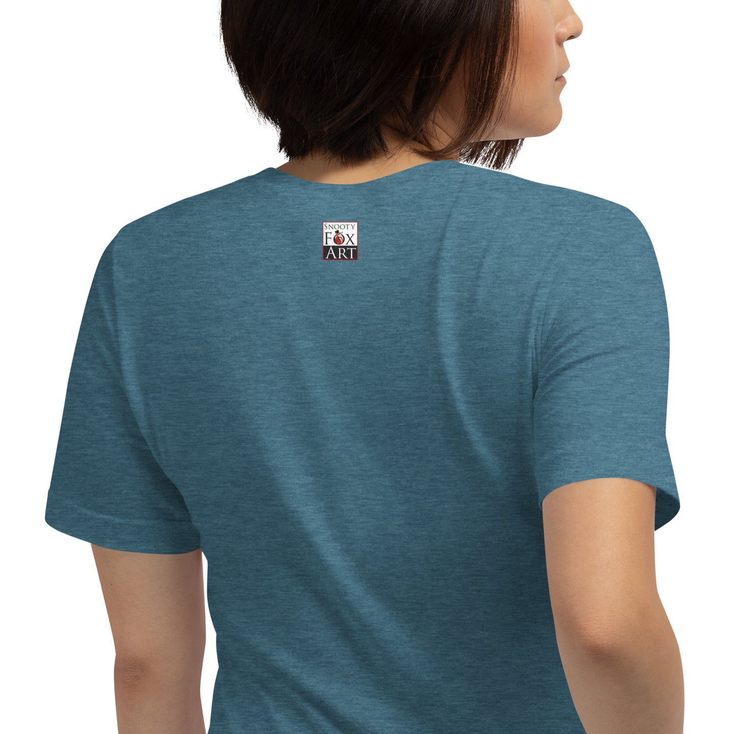 Snooty Fox Art Unisex T-shirt - Graffiti Collection Drew on the Run