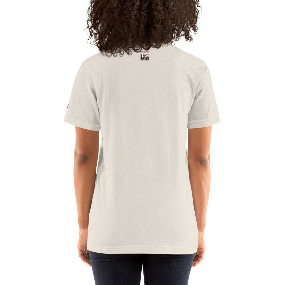 Snooty Fox Art Unisex T-shirt - Zoot Suit