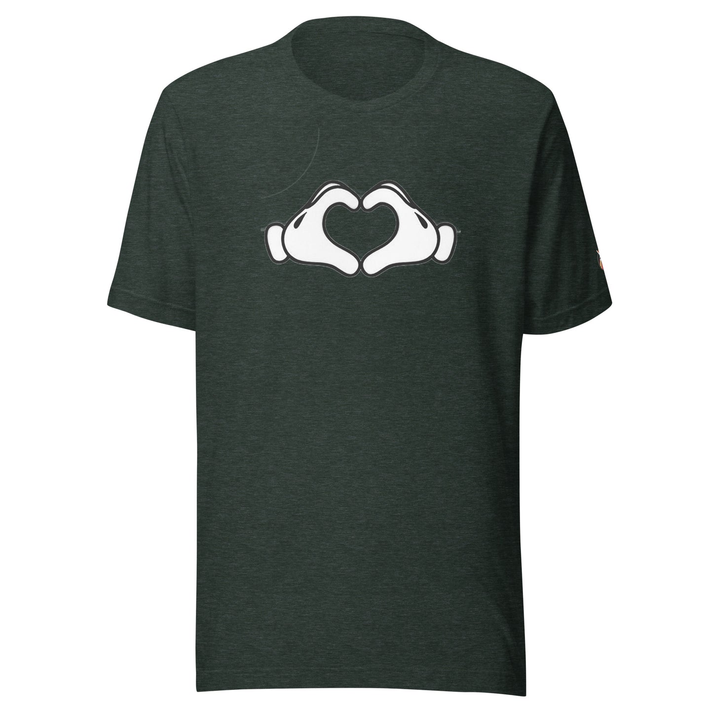 Snooty Fox Art Unisex T-shirt - Love Hands