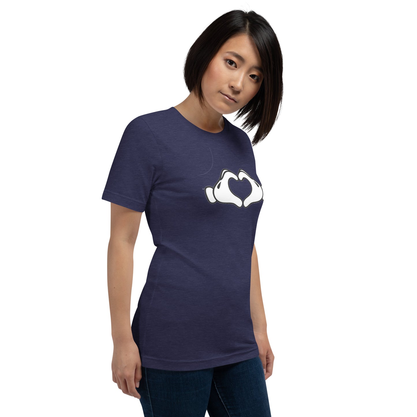 Snooty Fox Art Unisex T-shirt - Love Hands