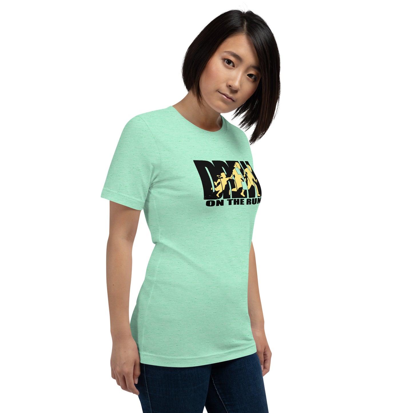 Snooty Fox Art Unisex T-shirt - Graffiti Collection Drew on the Run