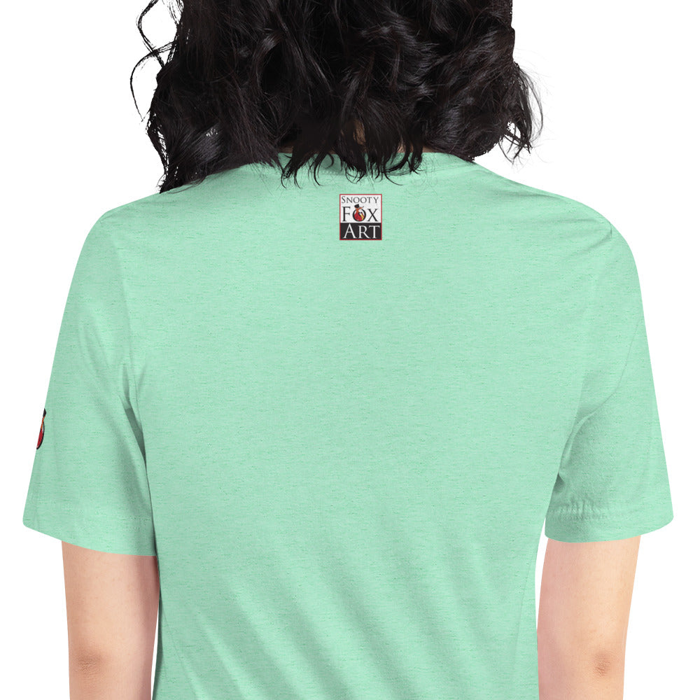 Snooty Fox Art Unisex T-shirt - The Graffiti Collection