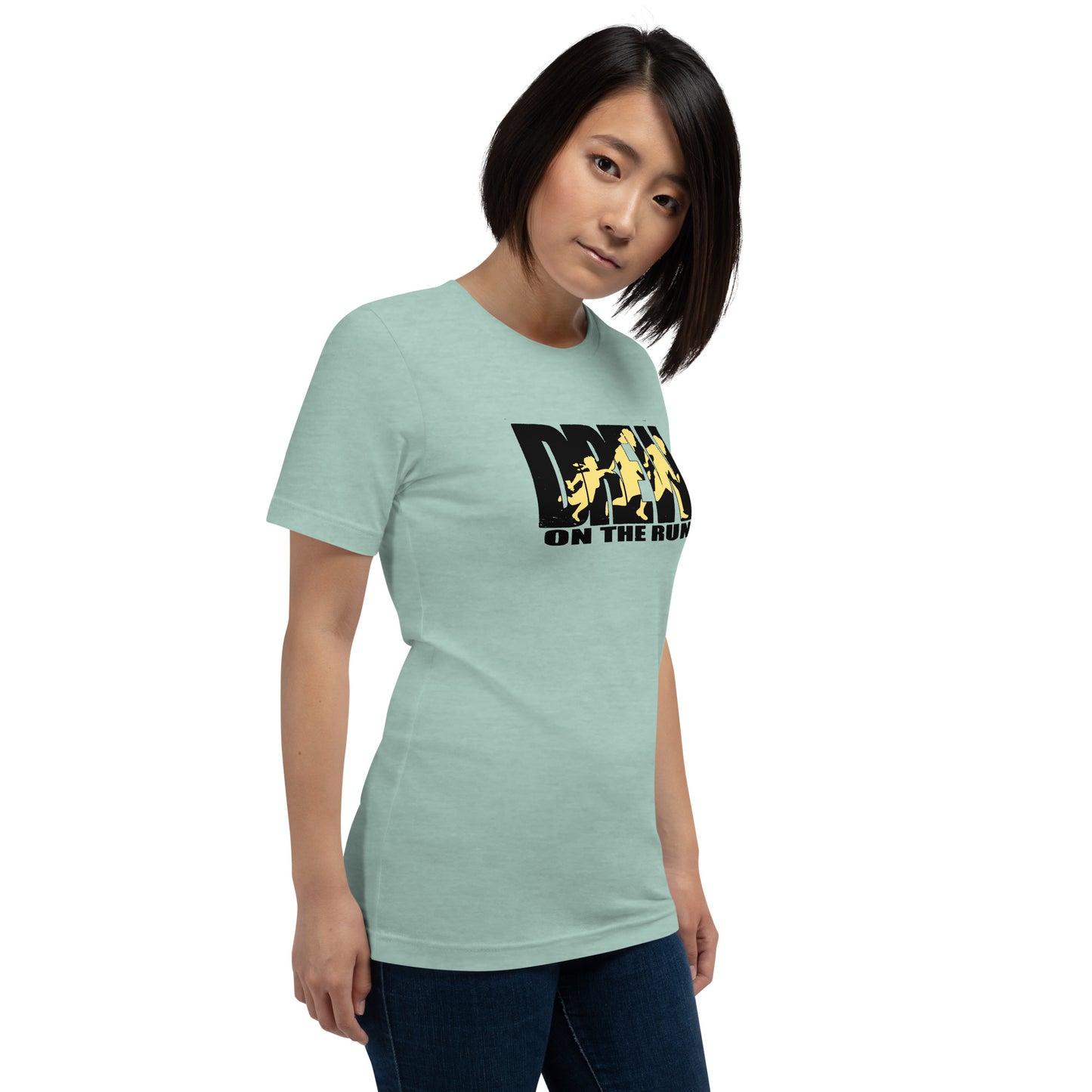 Snooty Fox Art Unisex T-shirt - Graffiti Collection Drew on the Run