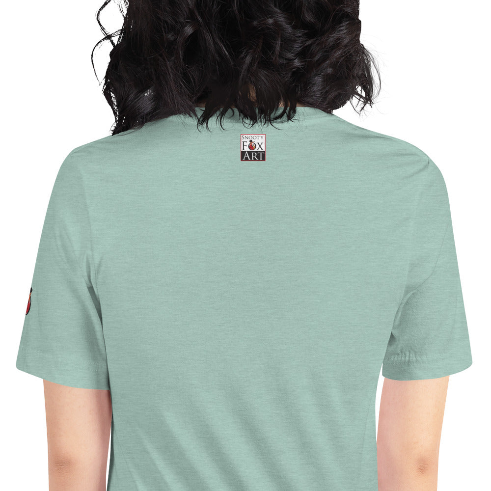 Snooty Fox Art Unisex T-shirt - The Graffiti Collection