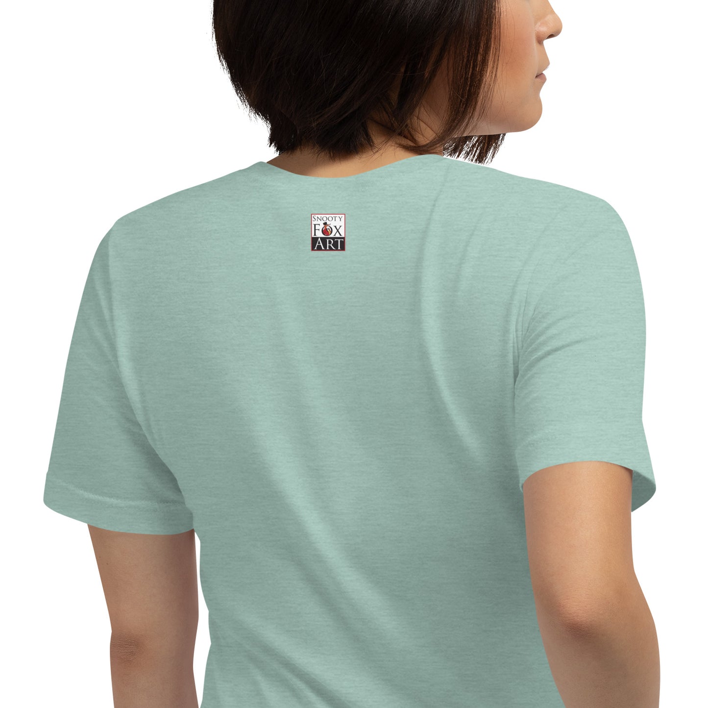 Snooty Fox Art Unisex T-shirt - Graffiti Collection Drew on the Run
