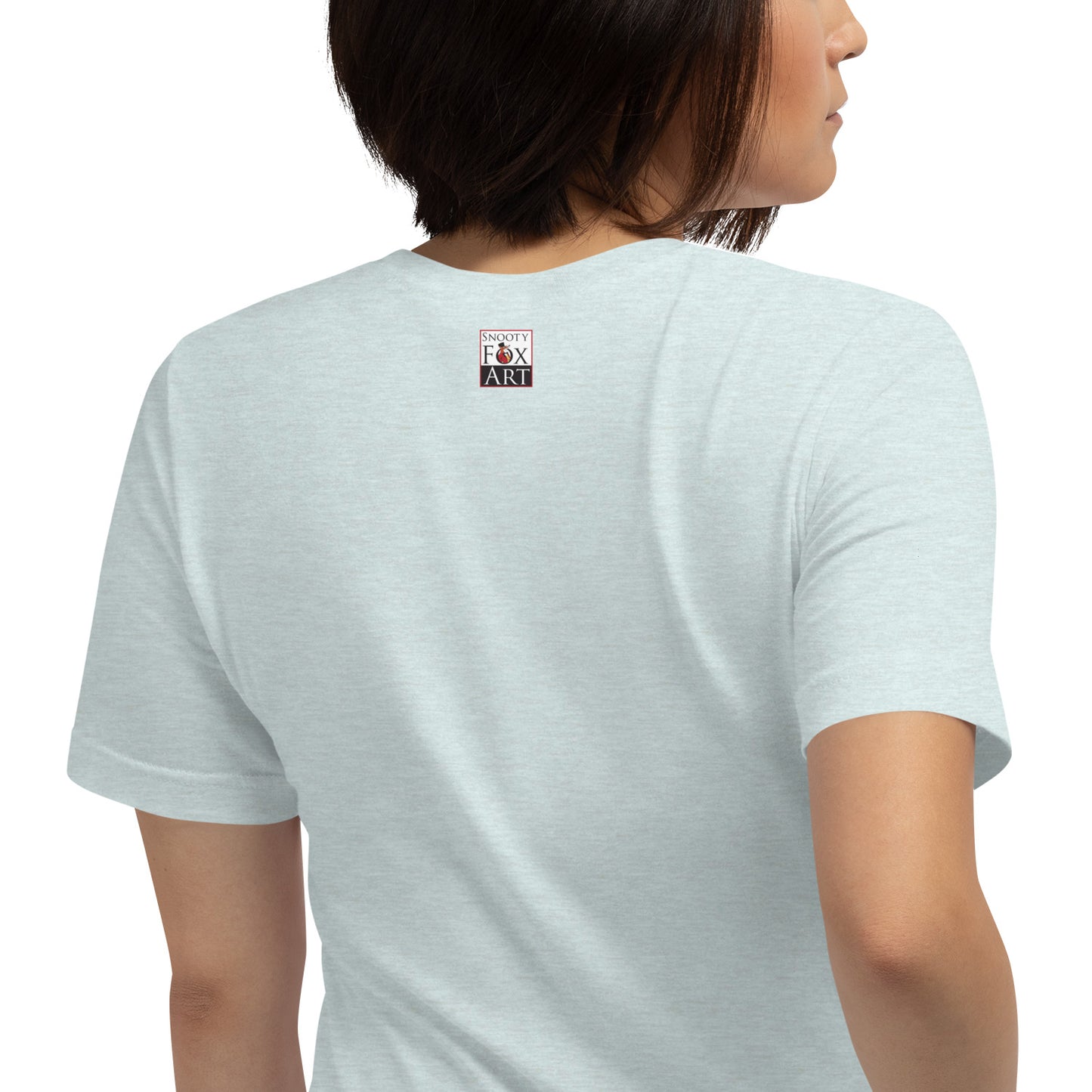Snooty Fox Art Unisex T-shirt - Graffiti Collection Drew on the Run