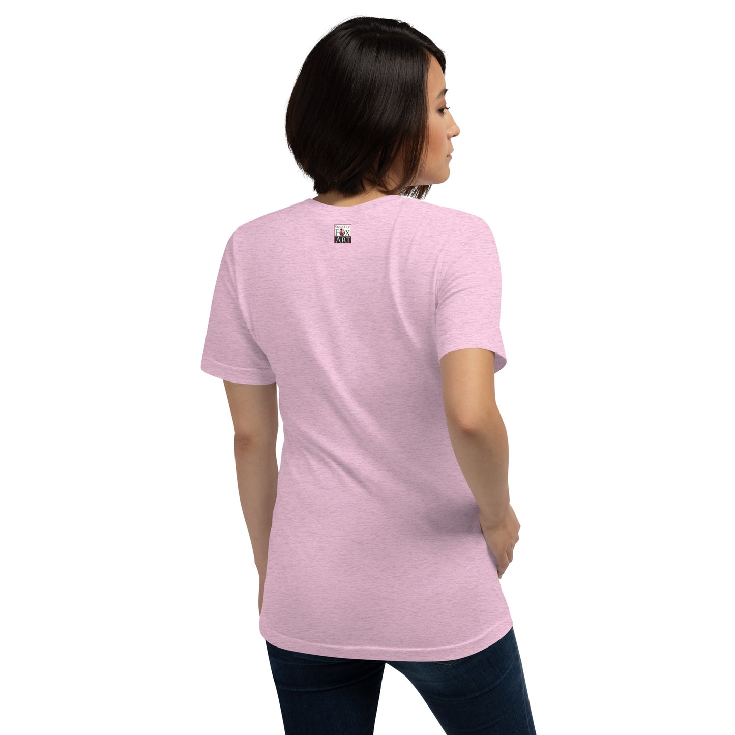 Snooty Fox Art Unisex T-shirt - Graffiti Collection Drew on the Run