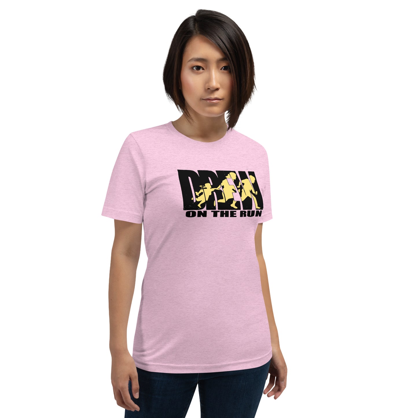 Snooty Fox Art Unisex T-shirt - Graffiti Collection Drew on the Run