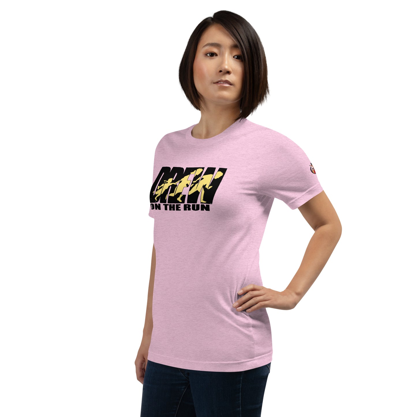 Snooty Fox Art Unisex T-shirt - Graffiti Collection Drew on the Run