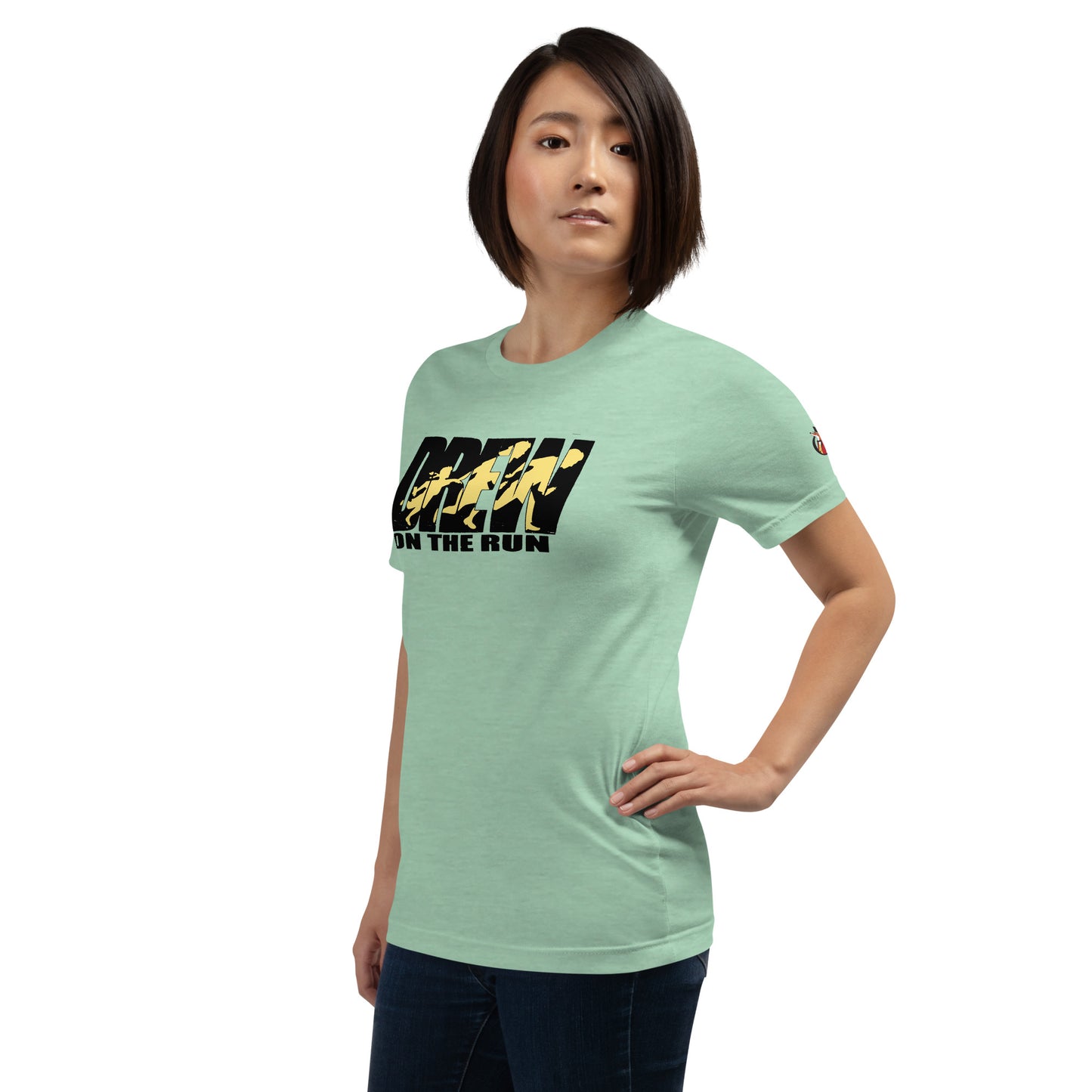 Snooty Fox Art Unisex T-shirt - Graffiti Collection Drew on the Run