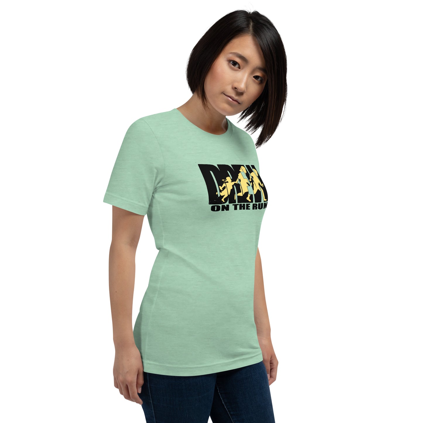 Snooty Fox Art Unisex T-shirt - Graffiti Collection Drew on the Run