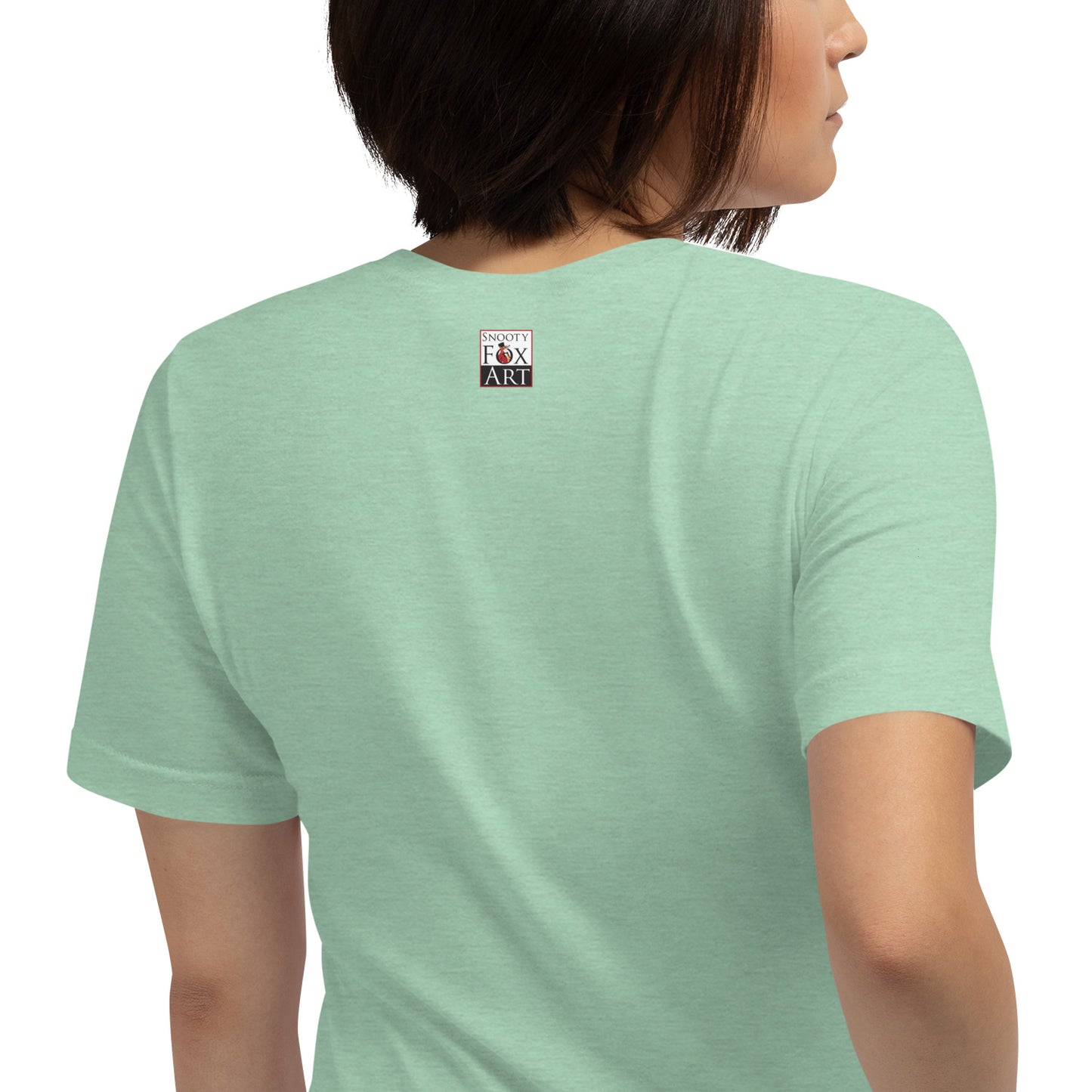 Snooty Fox Art Unisex T-shirt - Graffiti Collection Drew on the Run