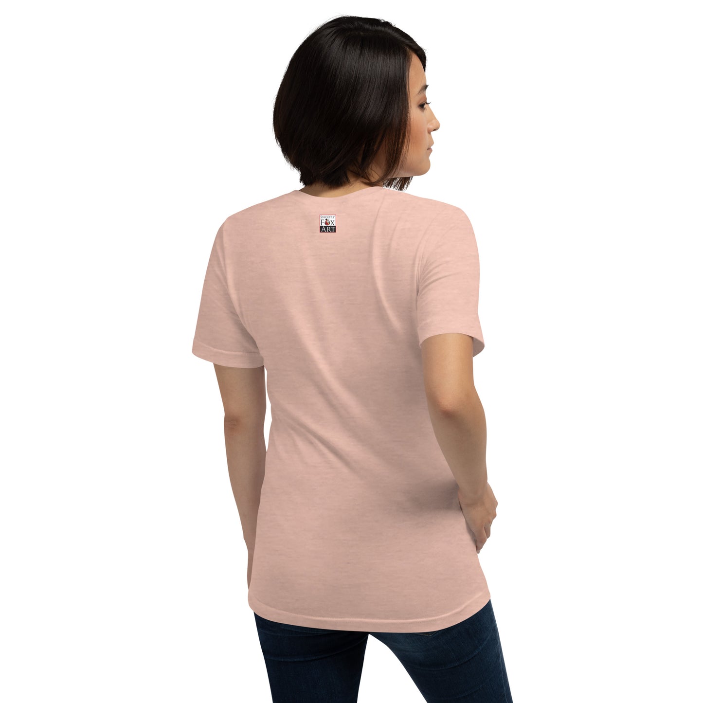 Snooty Fox Art Unisex T-shirt - Graffiti Collection Drew on the Run