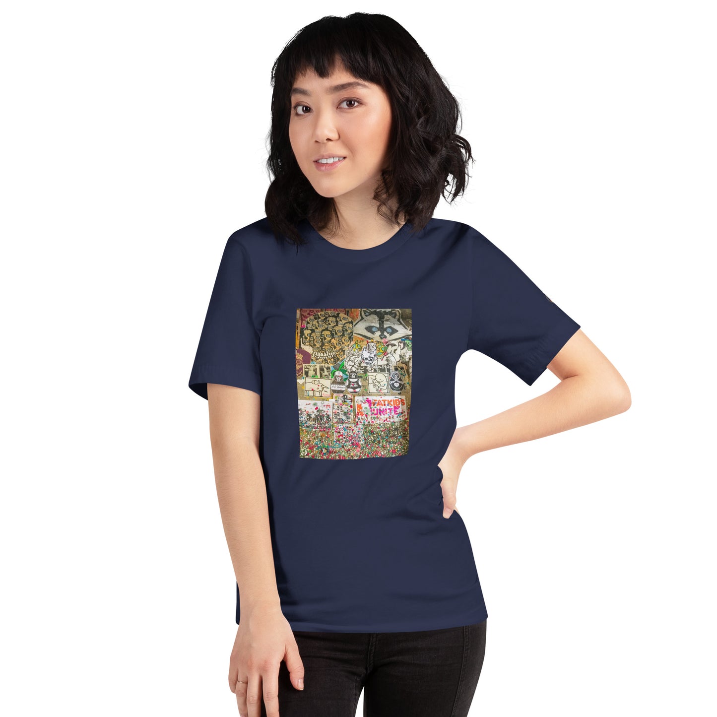 Snooty Fox Art Unisex T-shirt - The Graffiti Collection