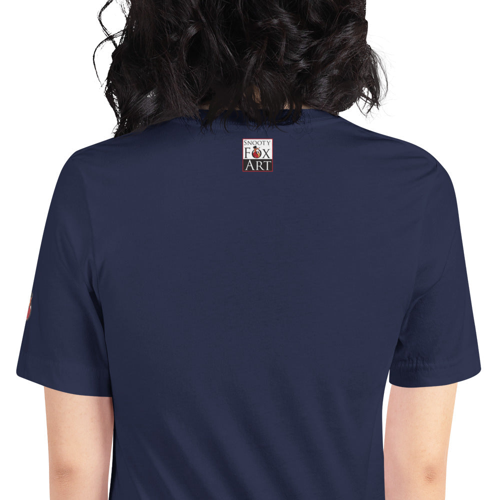 Snooty Fox Art Unisex T-shirt - The Graffiti Collection