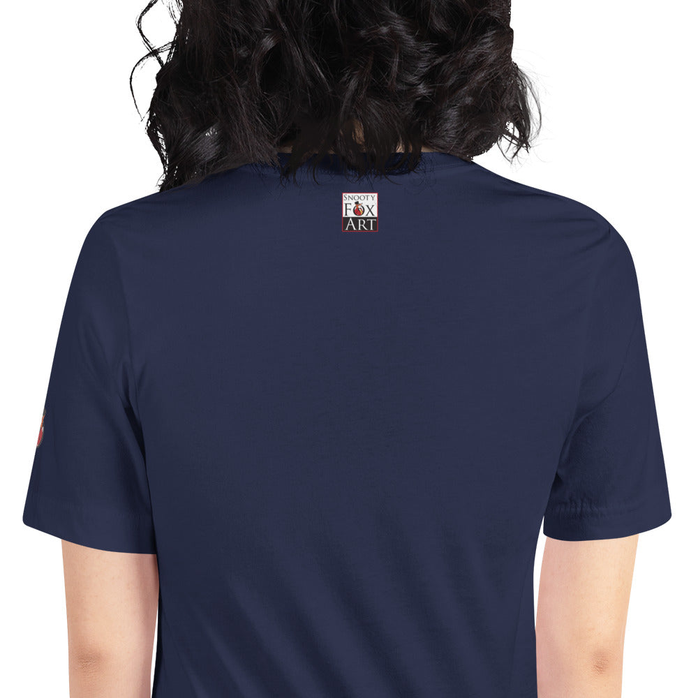 Snooty Fox Art Unisex T-shirt - The Graffiti Collection